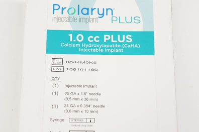 Merz 8044M0K5 Injectable Implant 1.0cc Plus Calcium Hydroxylapatile 25Ga (x)